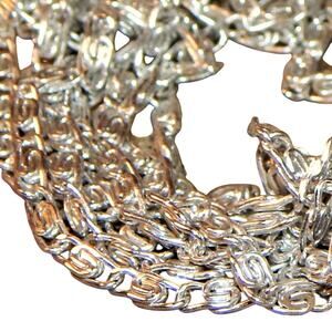 Classic Very Light Weight Metal Multi-Layer Necklace